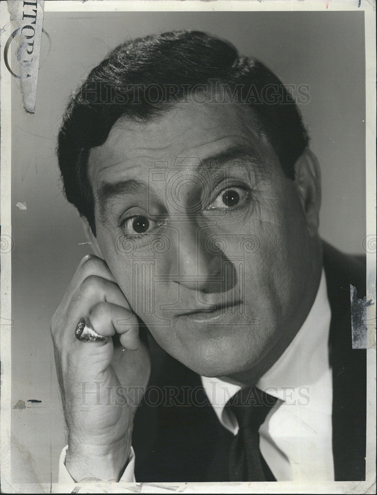 1972 Press Photo Danny Thomas THE TONIGHT SHOW STARRING JOHNNY CARSON - Historic Images