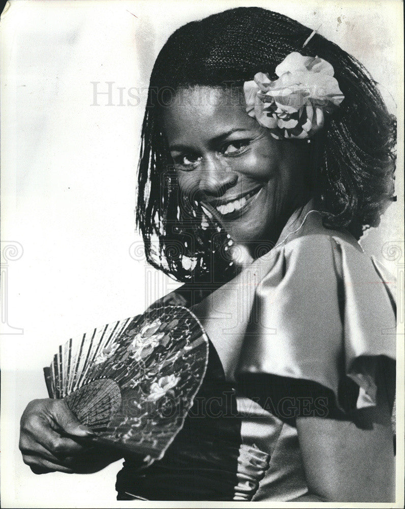 Press Photo Cicely Tyson - Historic Images