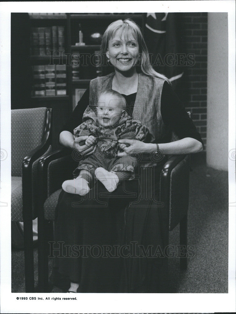 1993 Press Photo Susan Blakely NO CHILD OF MINE - Historic Images