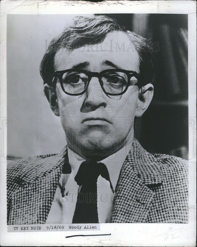 1969 Press Photo Woody Allen/Actor/Director/Comedian/Screenwriter/Author - Historic Images