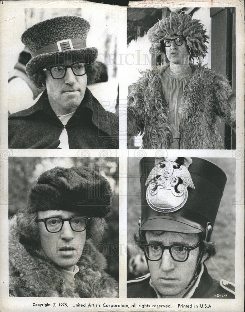 1975 Press Photo Woody Allen/Actor/Director/Comedian/Screenwriter - Historic Images