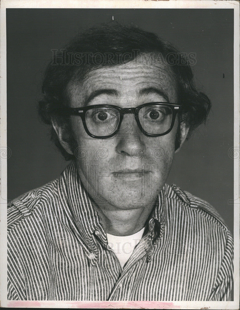 1971 Press Photo Actor Woody Allen - Historic Images