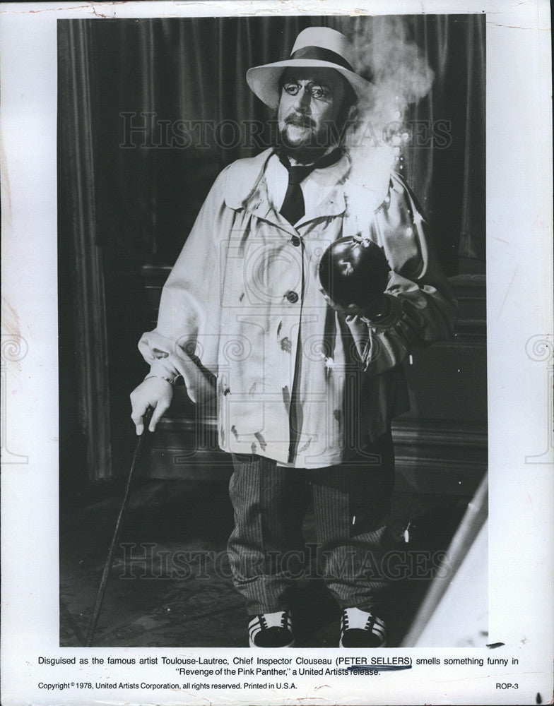 1978 Press Photo Peter Sellers/British Actor/Comedian - Historic Images