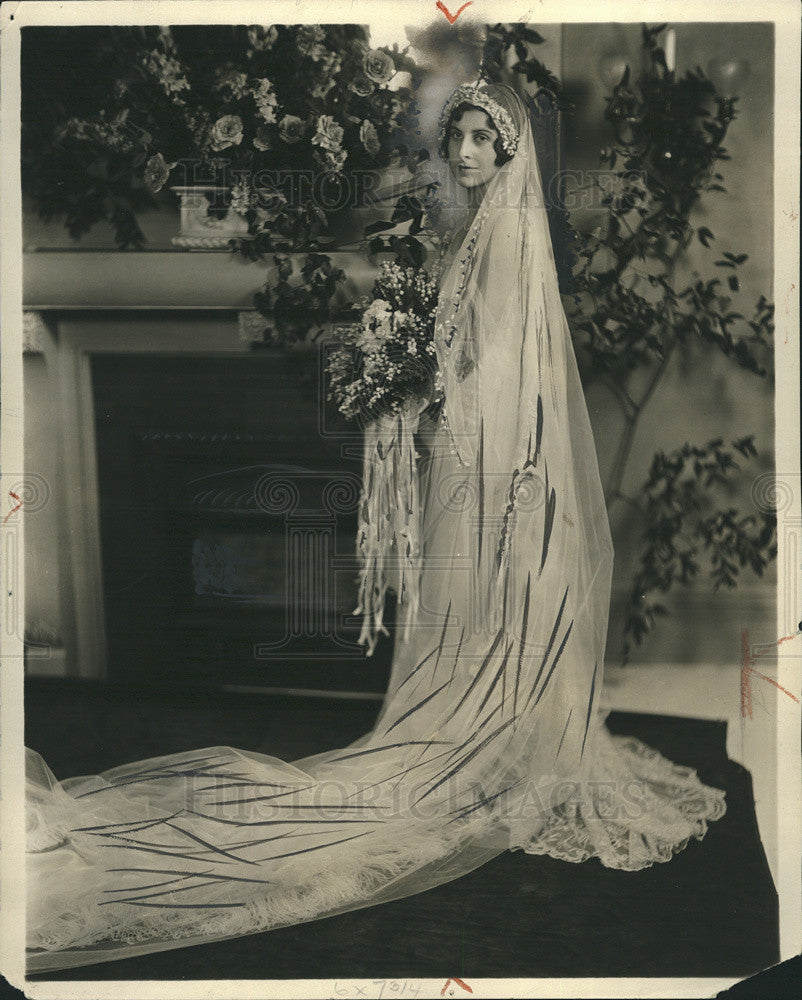1925 Press Photo Mrs. Alvau Macauley, Jr. - Historic Images
