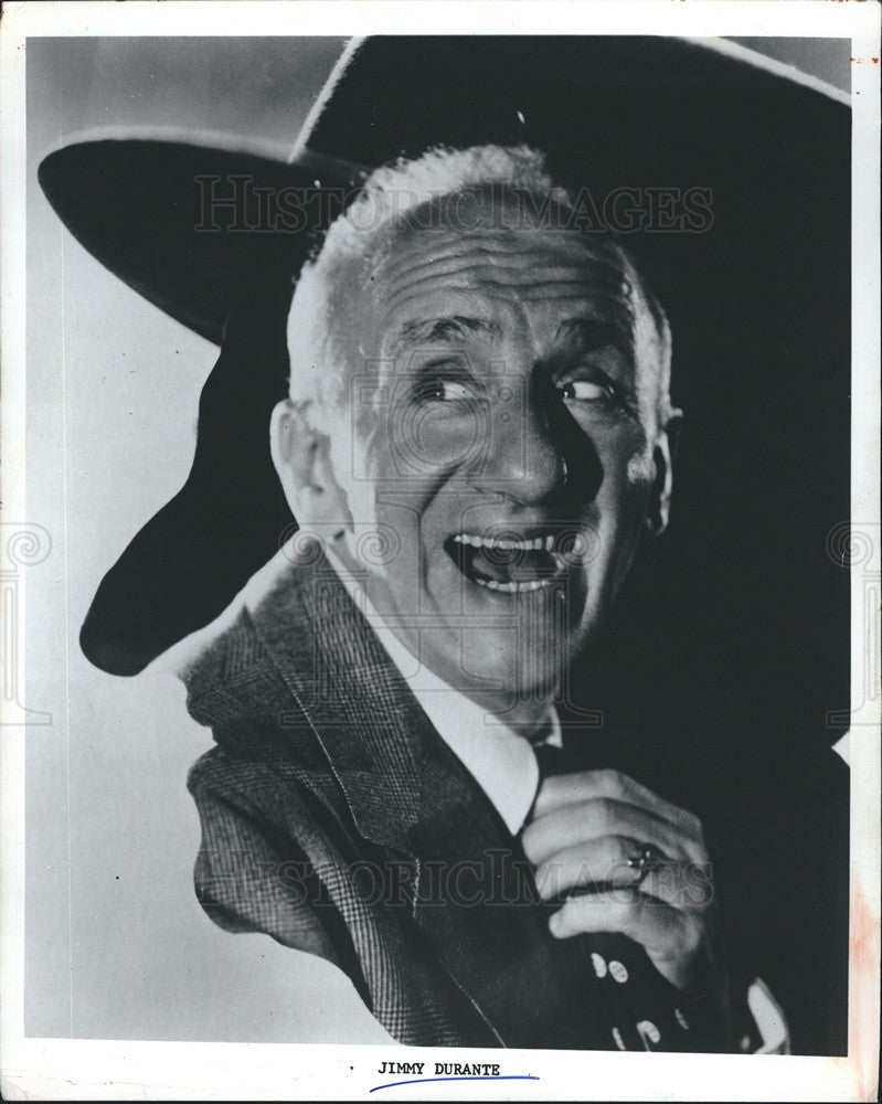 1971 Press Photo Jimmy Durante - Historic Images