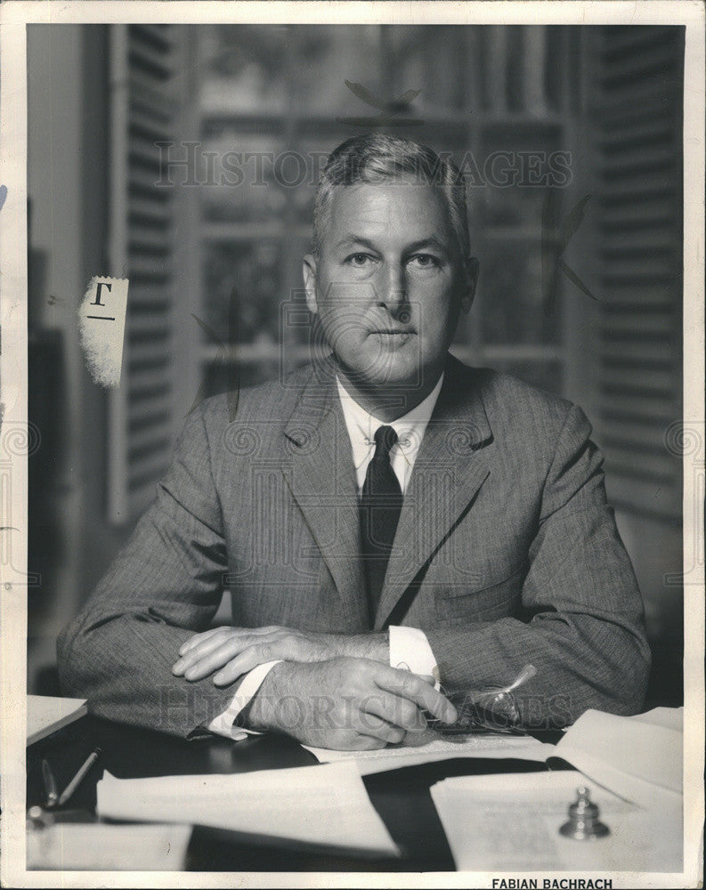 1970 Press Photo of Nathan Pusey, President of Harvard University. - Historic Images