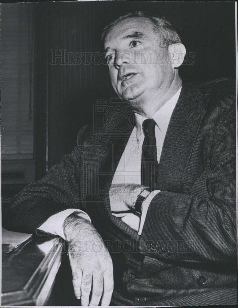 1950 Press Photo Senator Stuart Symington Missouri Politician Democratic Party - Historic Images