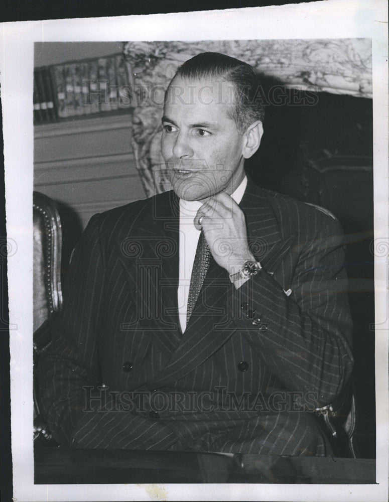 1947 Press Photo Representative John Davis Lodge - Historic Images