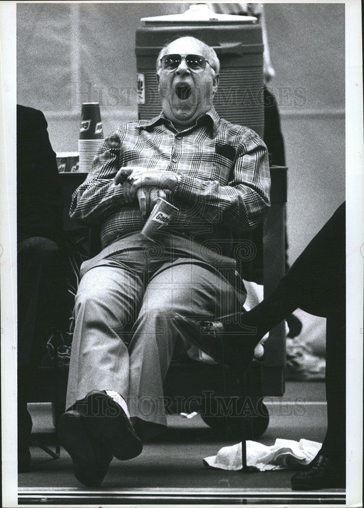 1994 Press Photo Red Auerbach Boston Celtics Basketball Head Coach NBA Icon - Historic Images