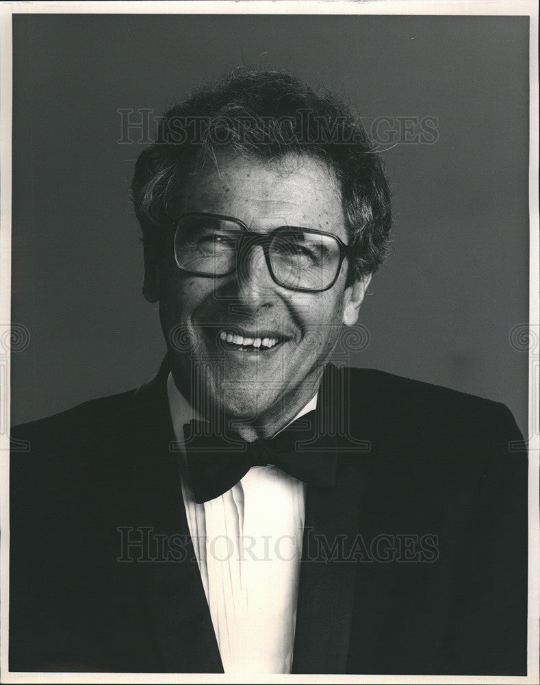 1987 Press Photo of Norm  Babrow, Jazz Singer - Historic Images