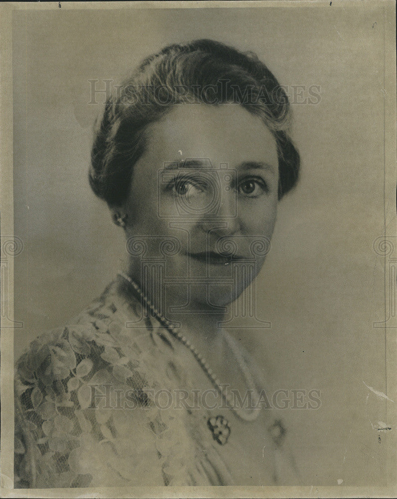 1943 Press Photo Mrs Joel T Boone - Historic Images