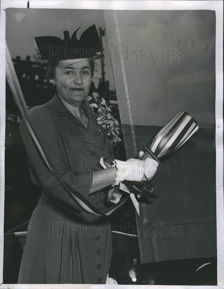 1944 Press Photo Mrs. Joel T Boone - Historic Images