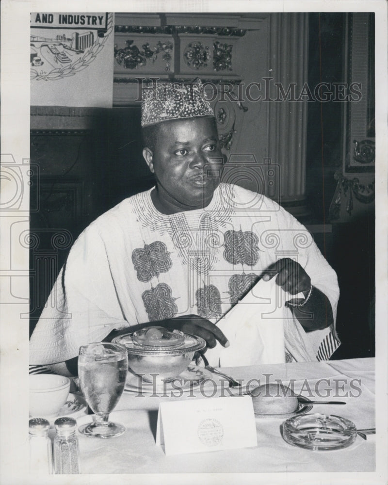 1962 M.L. Okpara Prime Minister Of Eastern Nigeria - Historic Images