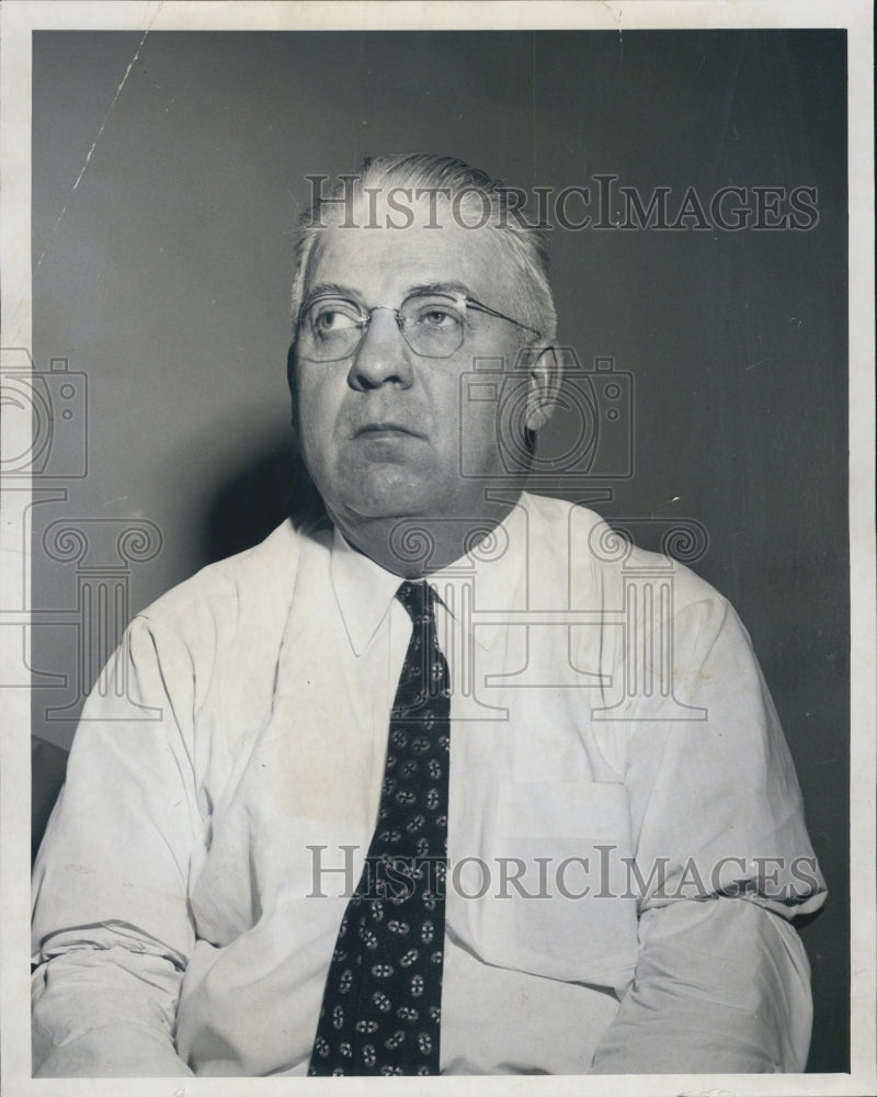 1959 Edward L. Stange, Treasurer &amp; Manager of Chicago Daily News - Historic Images