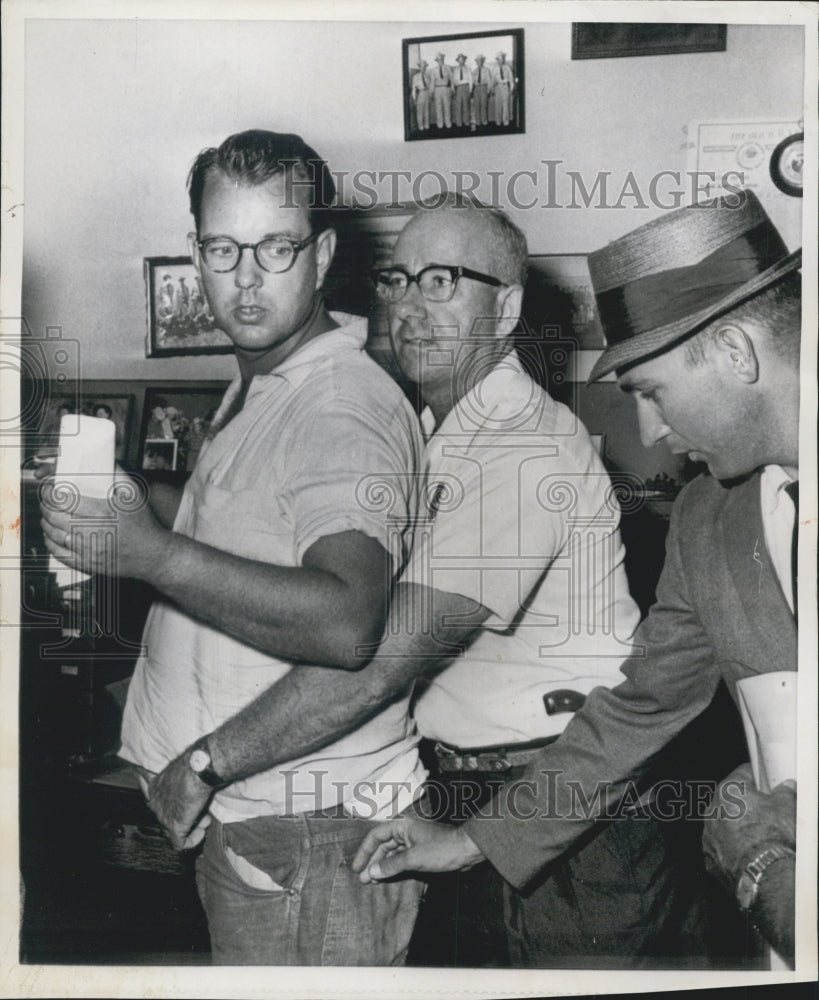 1960 Joseph Harry Milani Held In Custody Murphysboro Jail Dillinger - Historic Images