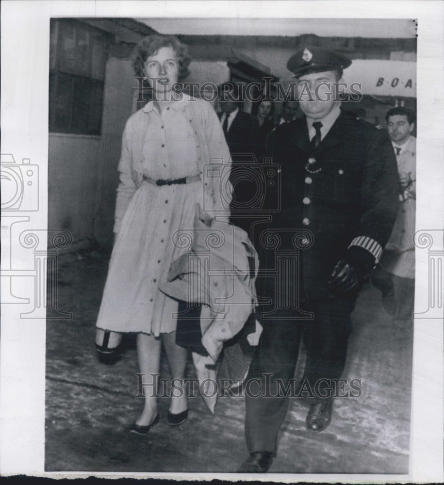 1961 Press Photo Margery Michelmore, United States Peace Corps Volunteer - Historic Images