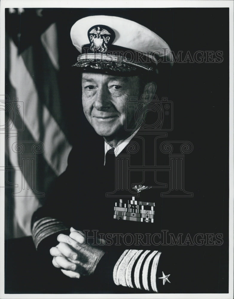 1975 Adm. Frederick M. Michaelis Navy photo - Historic Images