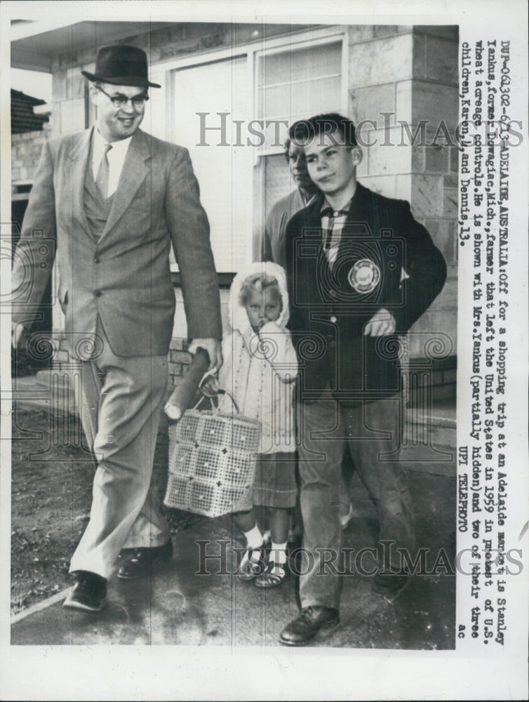 1960 Stanley Yankus & Family now Living in Australia - Historic Images