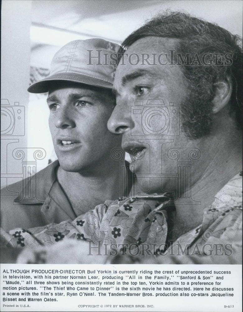1972 Bud Yorkin Directs Ryan O'Neal In The Thief Who Came To Dinner - Historic Images
