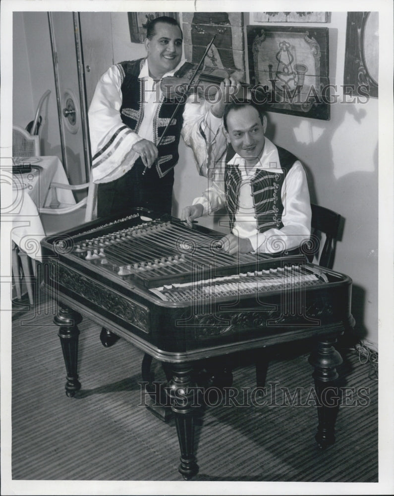 1965 Press Photo Bill Yedla Danko Feher-Nadi Musicians - RSG00513 - Historic Images