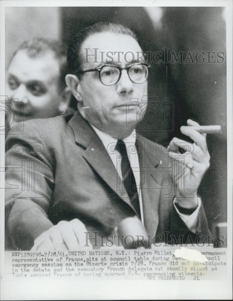 1961 Pierre Millet Representative France - Historic Images