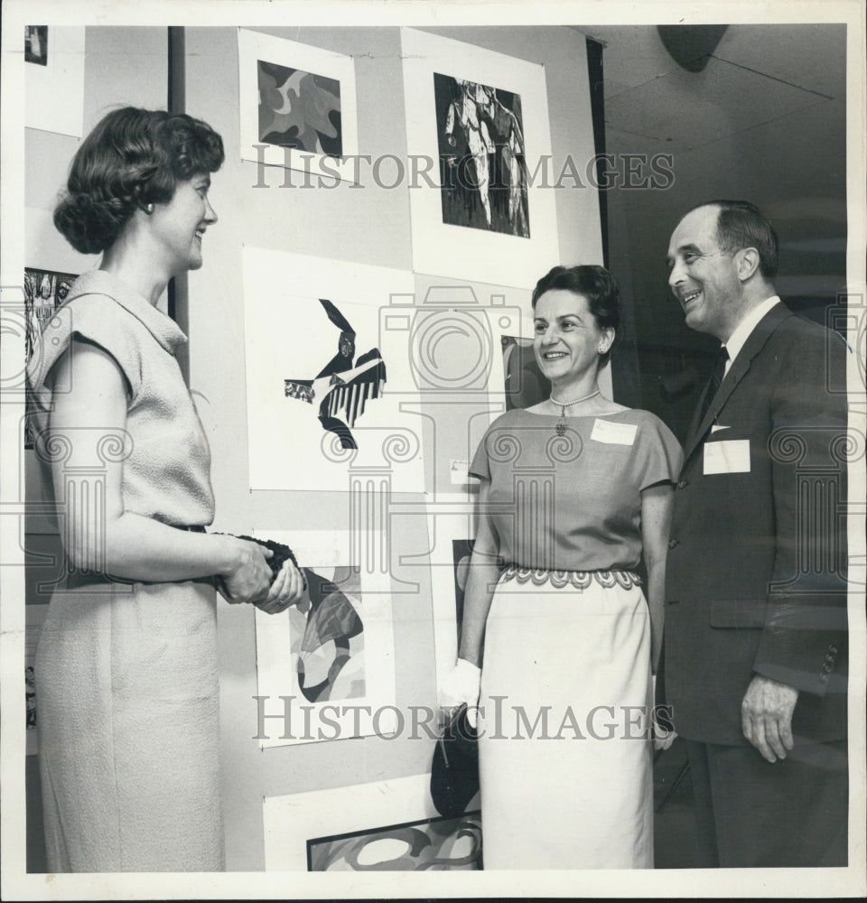 1965 Press Photo Cora Grebner Gordon Michalson MacMurray - RSG00769 - Historic Images