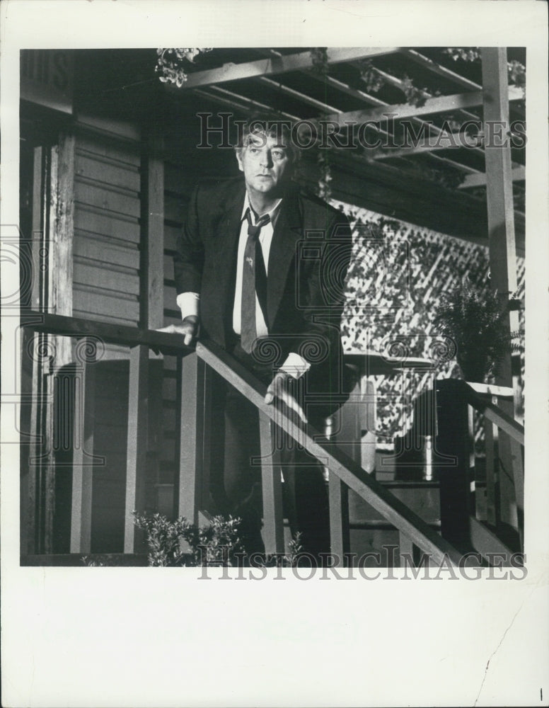 1971 Robert Mitchum Actor Going Home - Historic Images