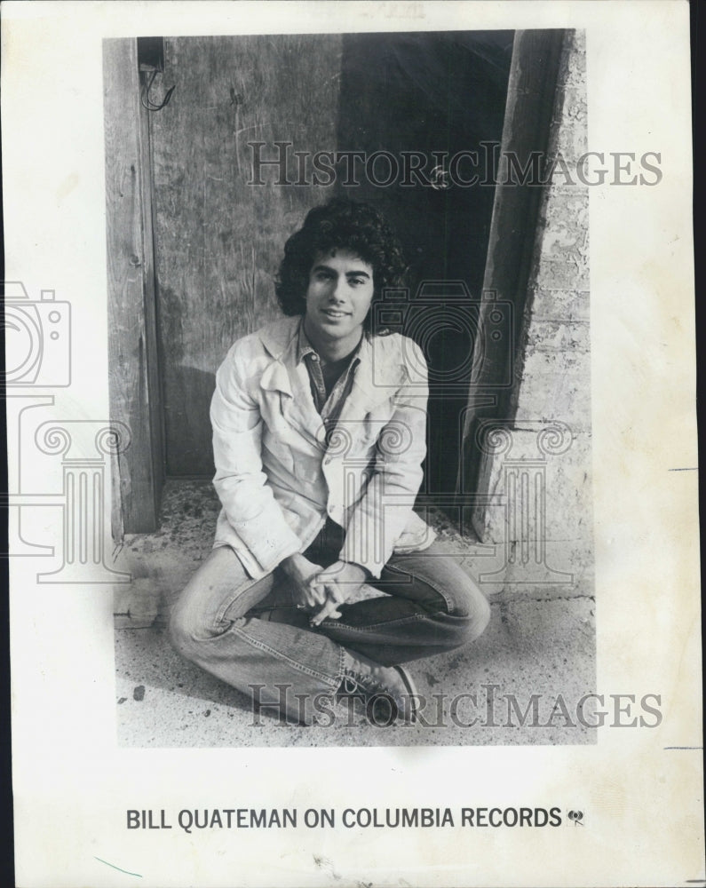 1973 Musician Bill Quateman - Historic Images