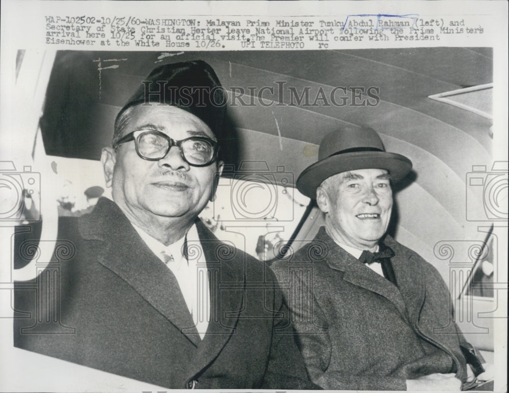 1960 Malayan Prime minister Tanku Abdul Rahman - Historic Images