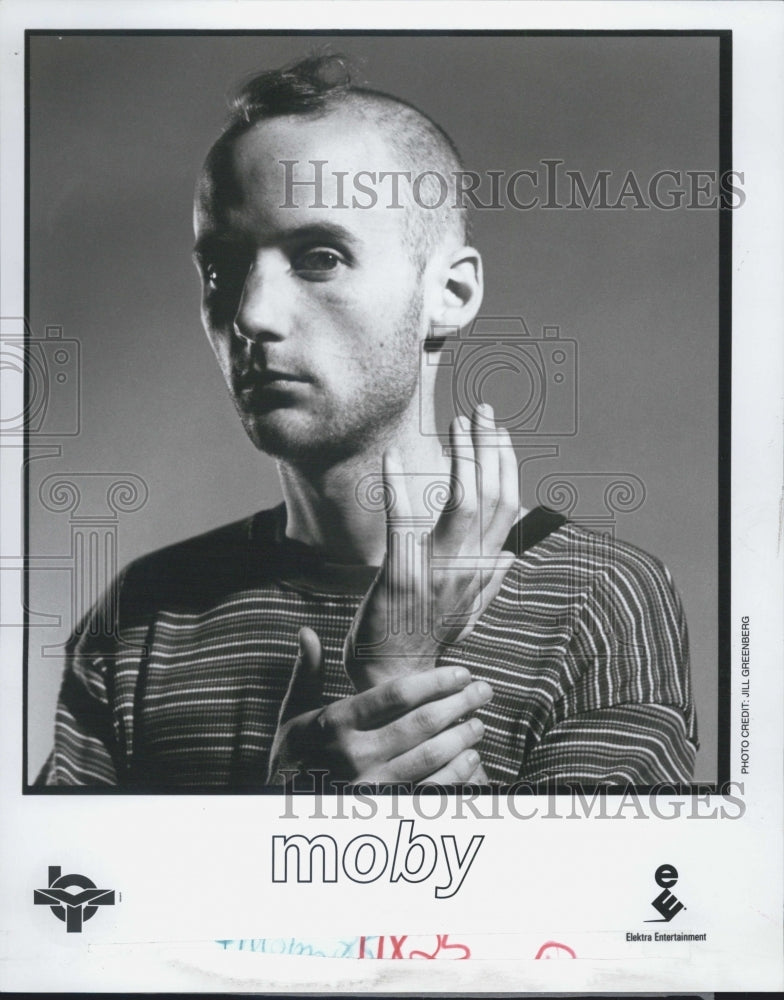 1993 Press Photo Moby singer Musician Entertainer - Historic Images