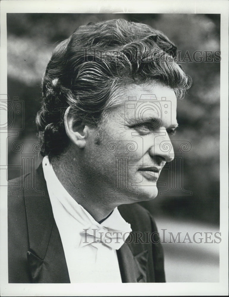 1979 Press Photo Frank Little speaks about De paul Chicago Campus - Historic Images