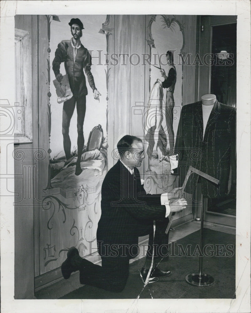 Press Photo Lawrence Pucci, Jr. Fashion Designer - Historic Images