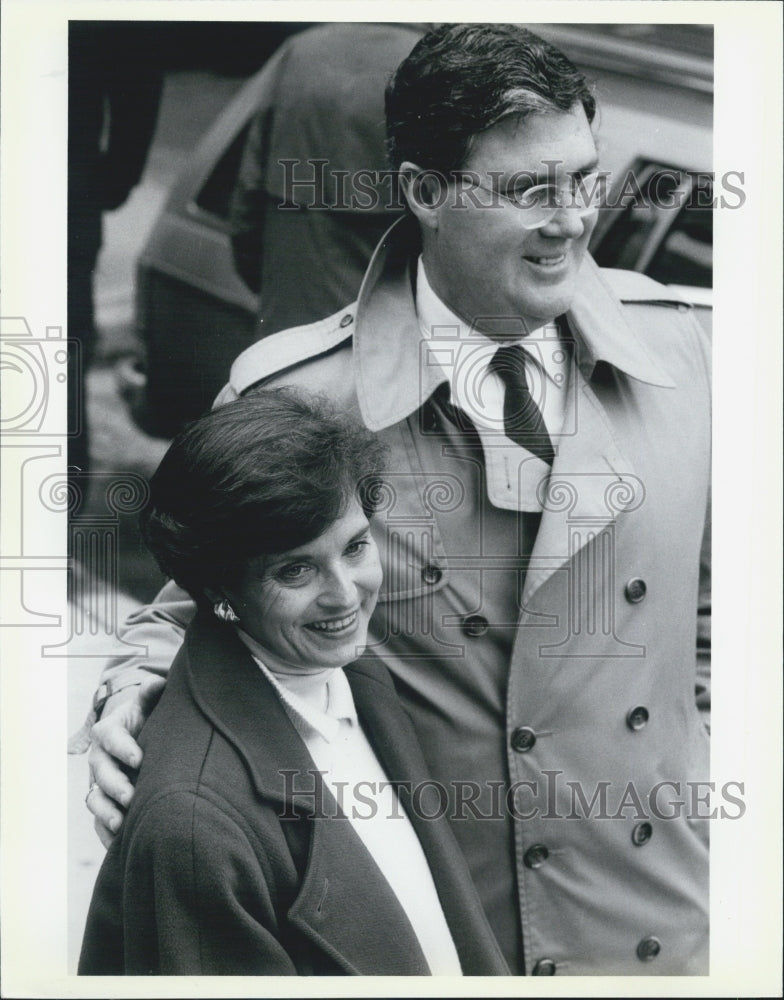 1988 Press Photo Aurelia Pucinski &amp; James Keithley - Historic Images