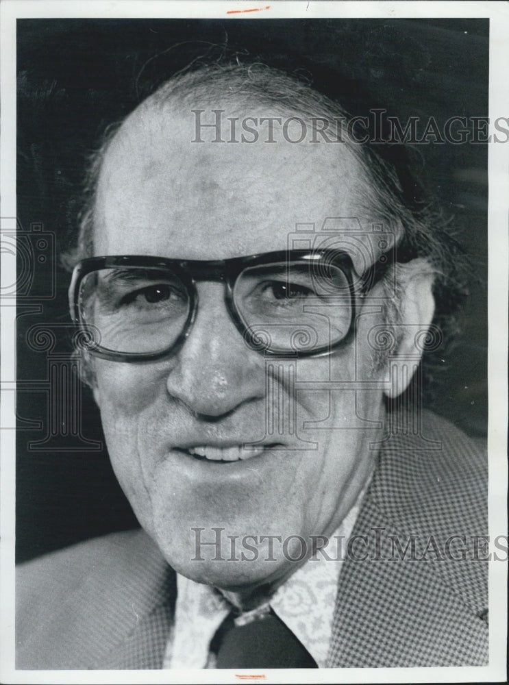 1977 Harold Quigley Ethical Humanists Society Minister In Chicago - Historic Images