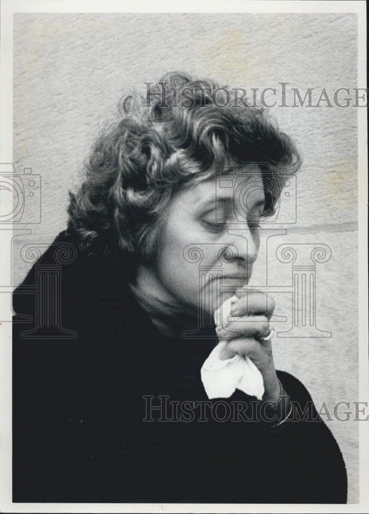 1981 Press Photo Marie Quinn, mother of Betty Quinn who was murdered. - Historic Images