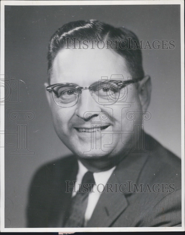 1961 Businessman William Lithall - Historic Images