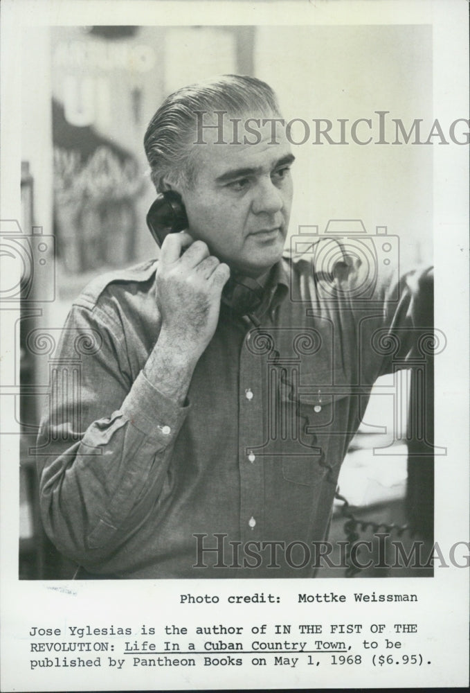 1968 American Novelist And Journalist Jose Yglesias - Historic Images