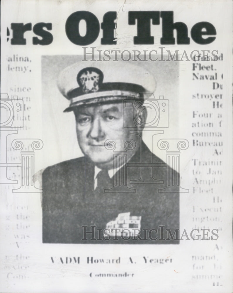 1962 Vice Admiral Howard Yeager-Historic Images