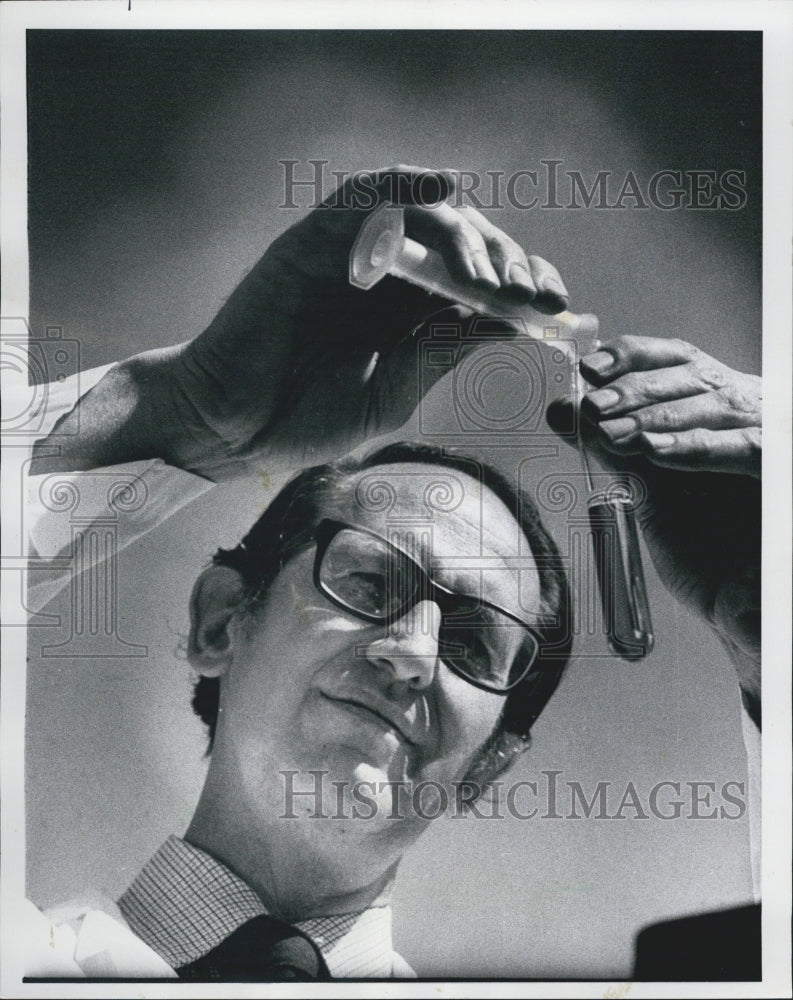 1974 Press Photo Ed Zylstra/Field Inspector/Environmental Protection Agency - Historic Images