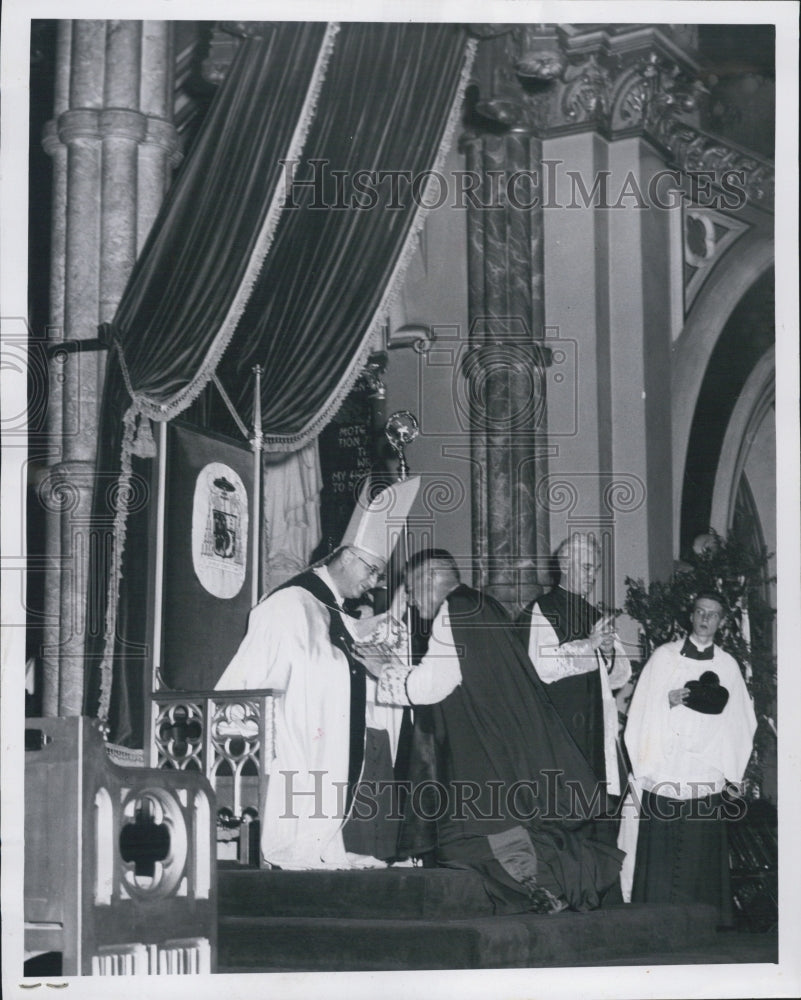 1959 Rev. Albert Gregory Meer Msgr. george casey holy Name Cathedral - Historic Images