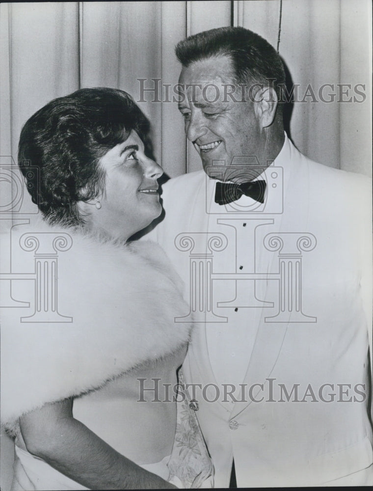 1967 Elliott Roosevelt Patricia Peabody - Historic Images