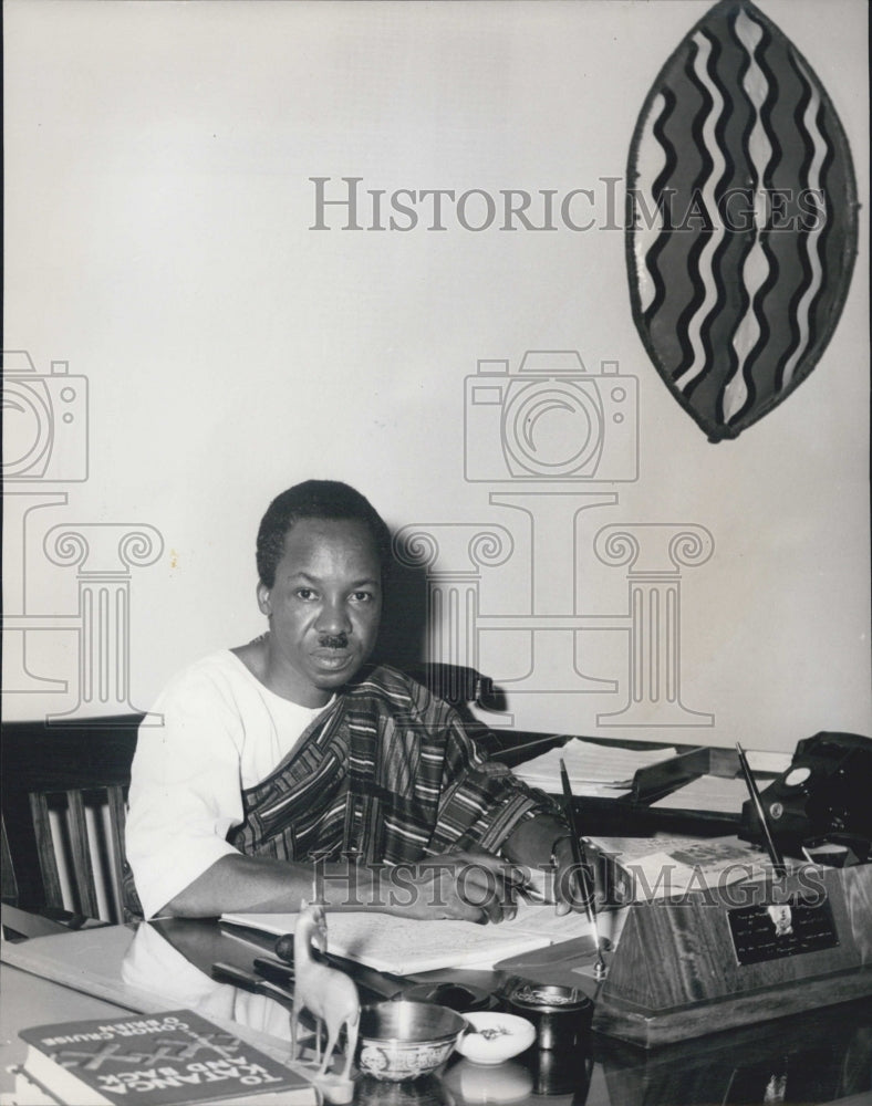 Press Photo Julius Myerere Presidents Office Dar-es-Salaam - Historic Images