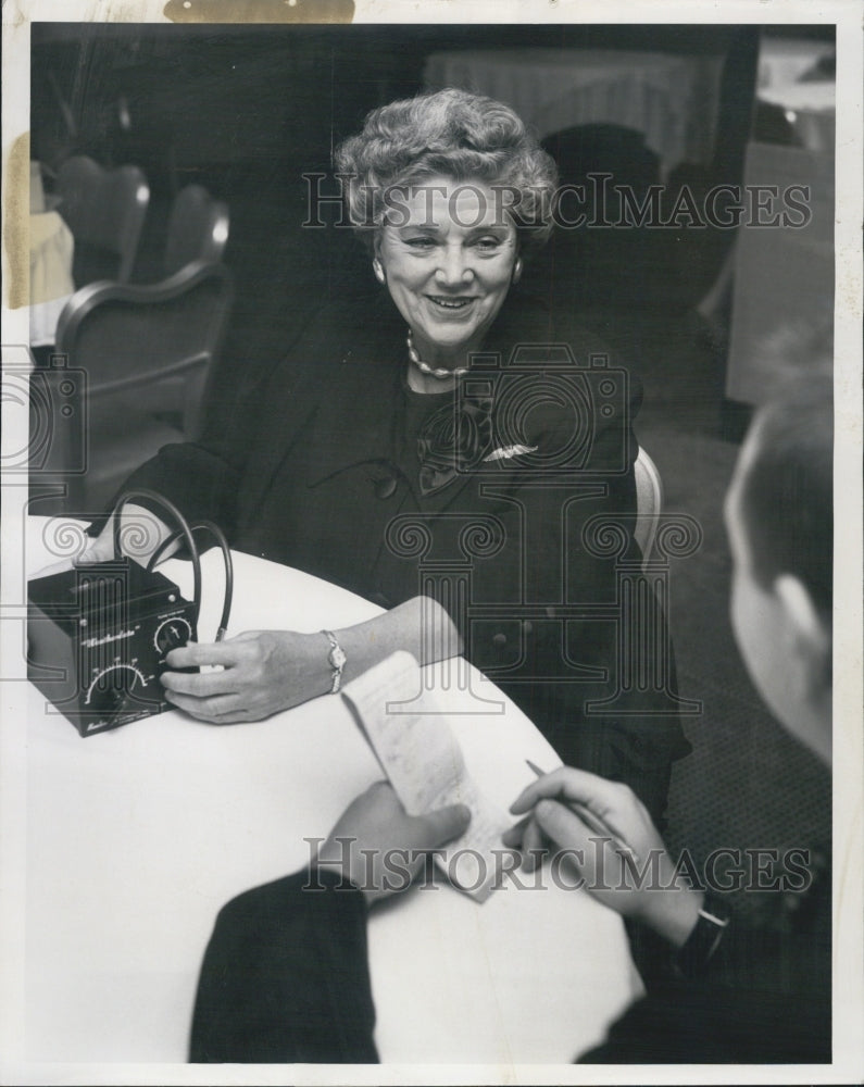 1961 Mrs Blanche Noyes Federal Aviation Agency-Historic Images