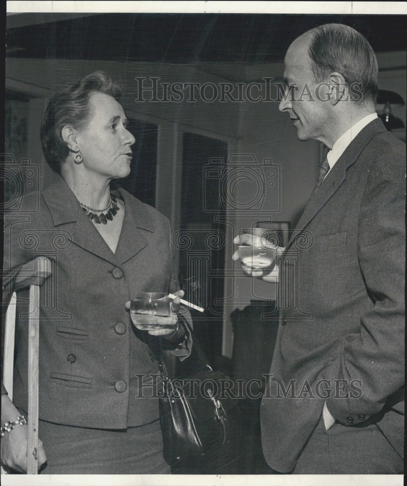 1967 Mrs Philip Moore Jr./James P. Baxter/Urban League Supporters - Historic Images