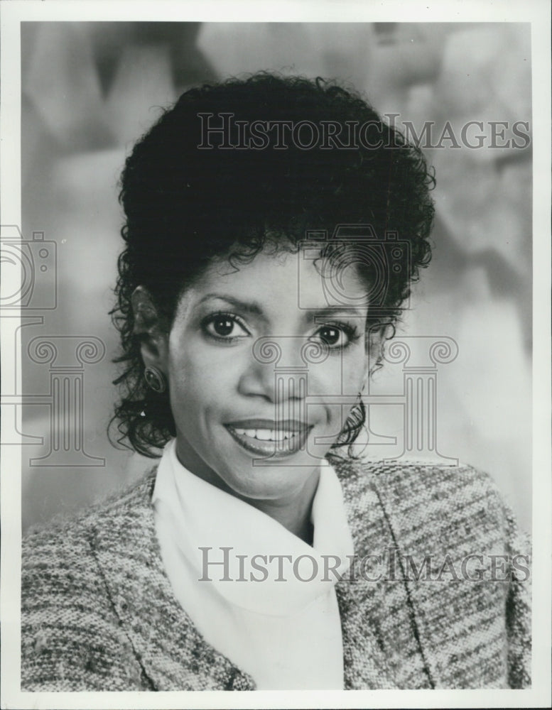 1986 Press Photo Melba Moore &quot;Melba&quot; CBS - Historic Images