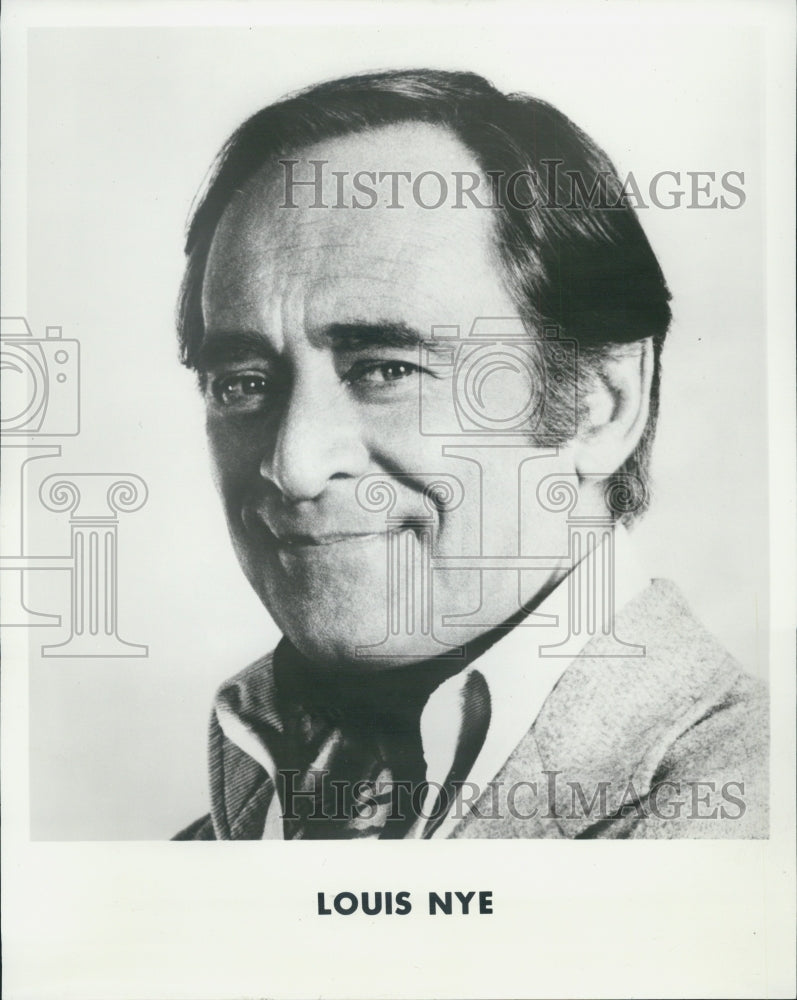 1976 Actor Louis Nye Portrait Closeup - Historic Images