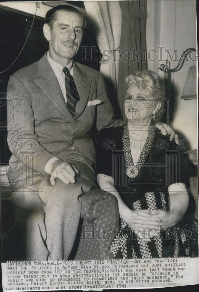 1941 Press Photo Putnam Weight Loss - RSG03635 - Historic Images