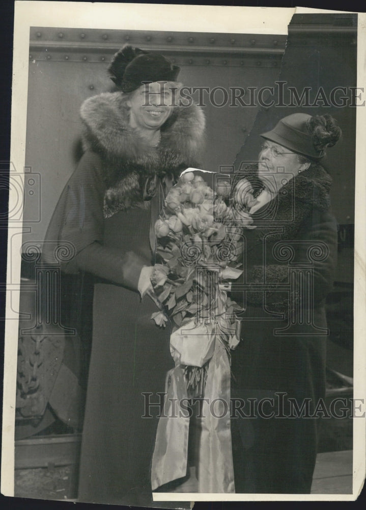 1933 Press Photo Roosevelt and Hardy - Historic Images