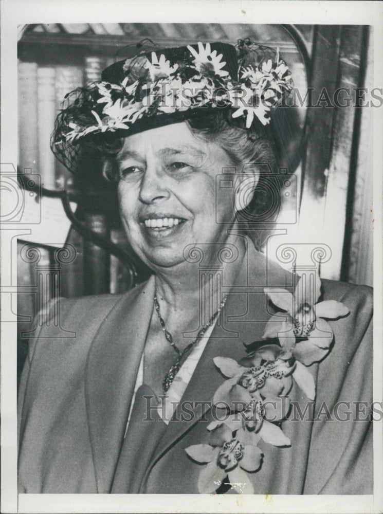 1948 Eleanor Roosevelt Attending American Women's Club In London-Historic Images