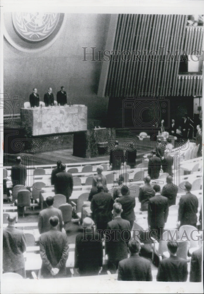 1962 UN Prayers for Roosevelt - Historic Images